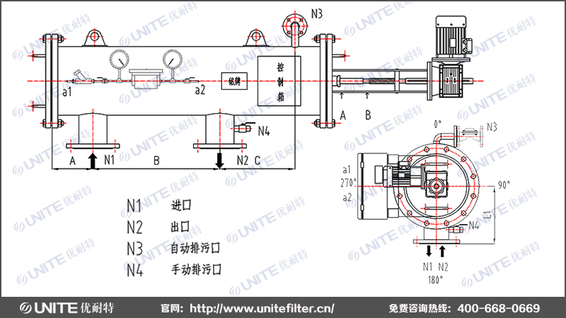 全自動吸吮式過濾器